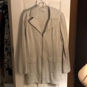 Grey long jacket